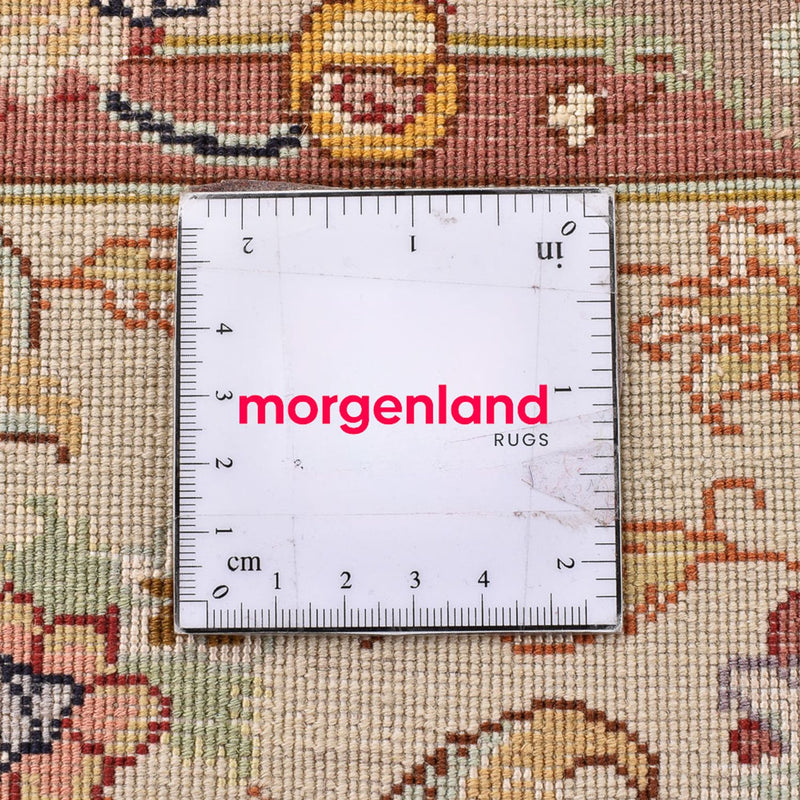 Dywan perski - Tabriz - Królewski - 294 x 203 cm - żółty