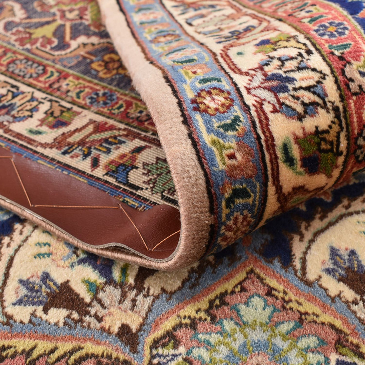 Dywan perski - Tabriz - Królewski - 400 x 300 cm - beżowy