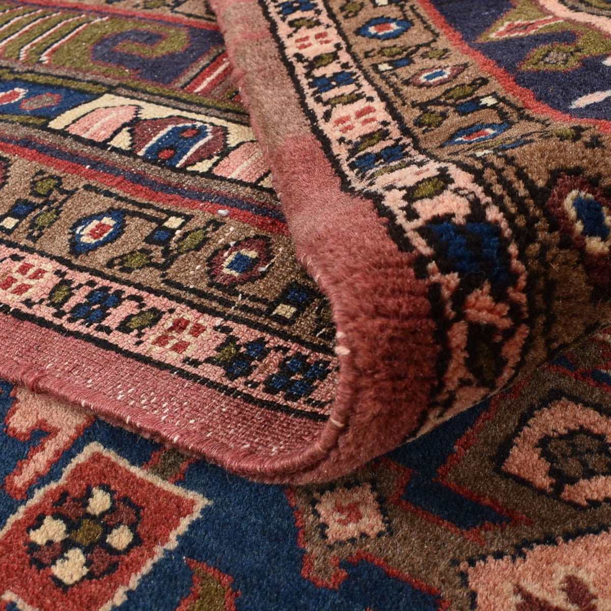 Perski dywan - Nomadyczny - 286 x 206 cm - ciemna czerwień