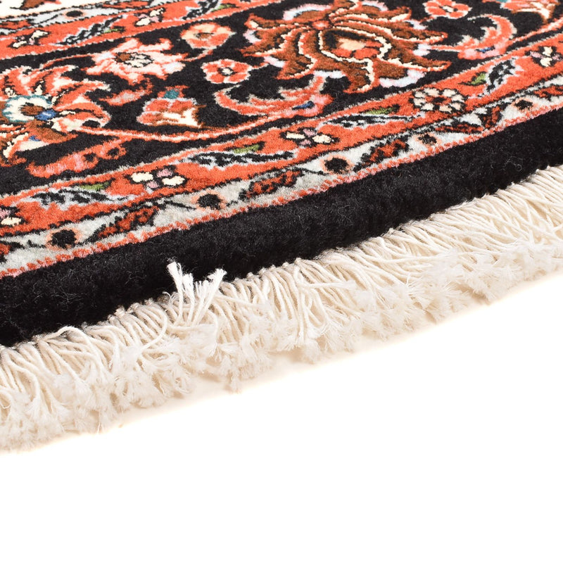 Dywan perski - Bijar okrągły  - 150 x 150 cm - czerwony