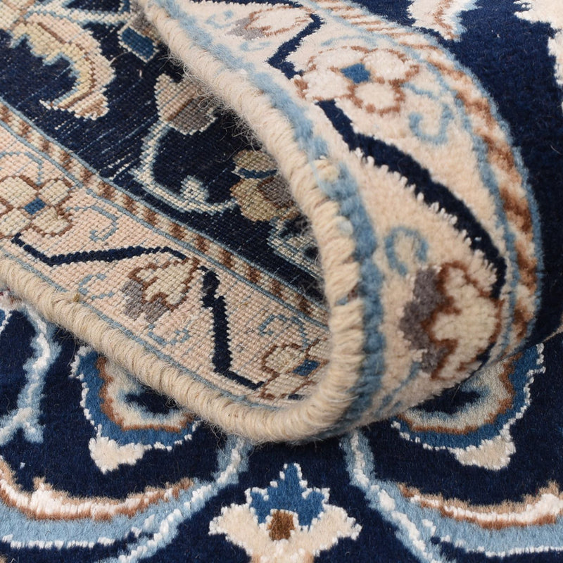 Biegacz Dywan perski - Nain - Królewski - 185 x 56 cm - ciemnoniebieski