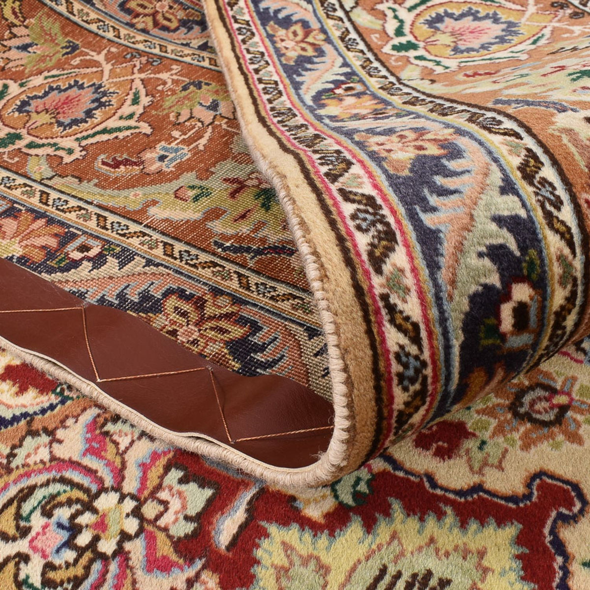 Dywan perski - Tabriz - Królewski - 316 x 203 cm - piaskowy