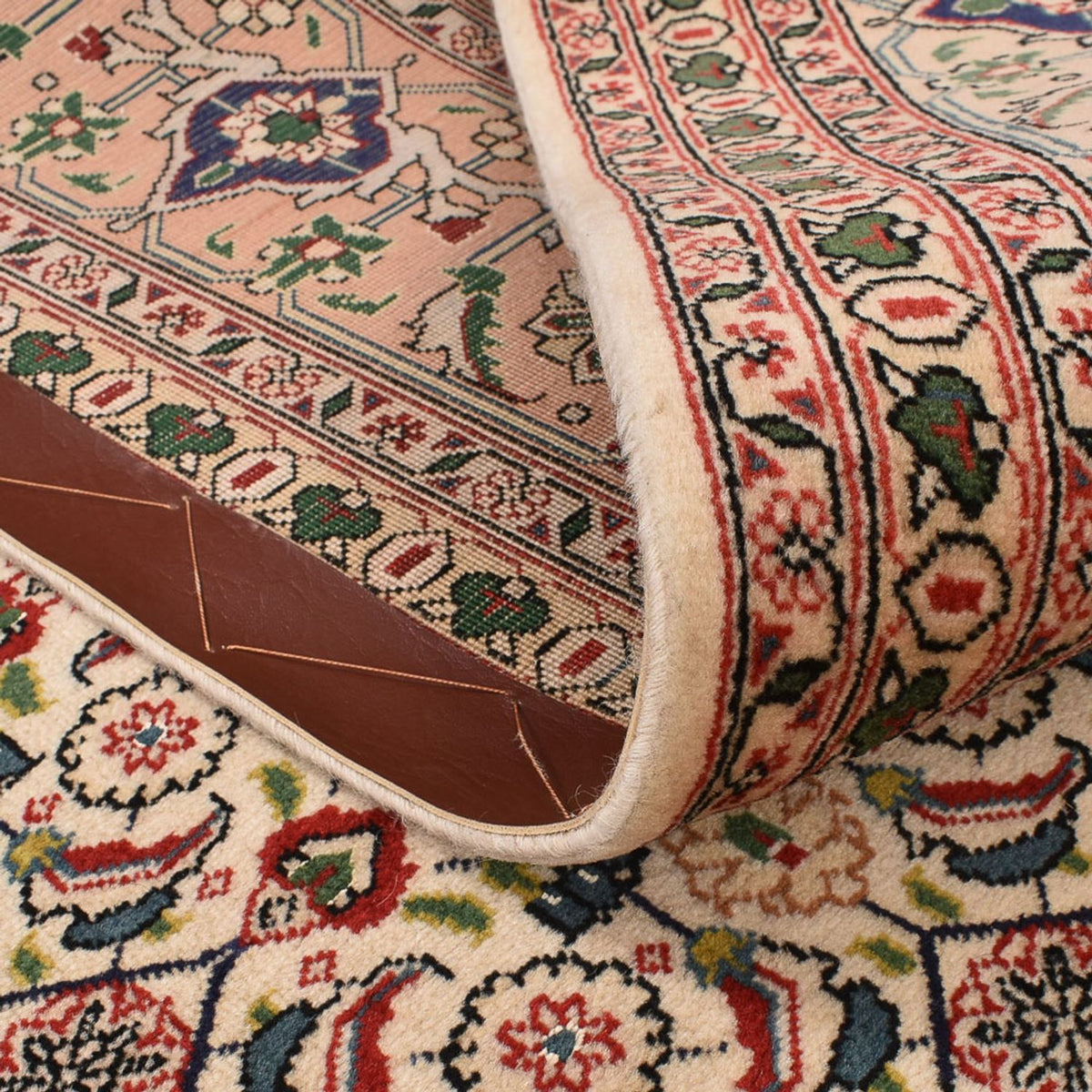 Dywan perski - Tabriz - Królewski - 288 x 198 cm - piaskowy