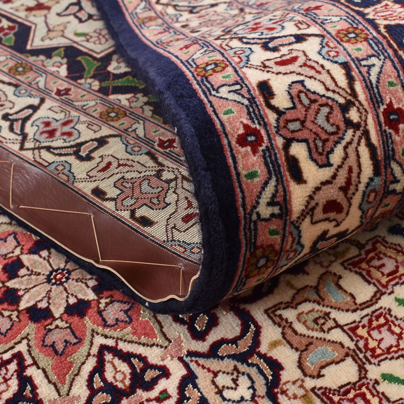 Dywan perski - Tabriz - Królewski - 400 x 303 cm - ciemny beż