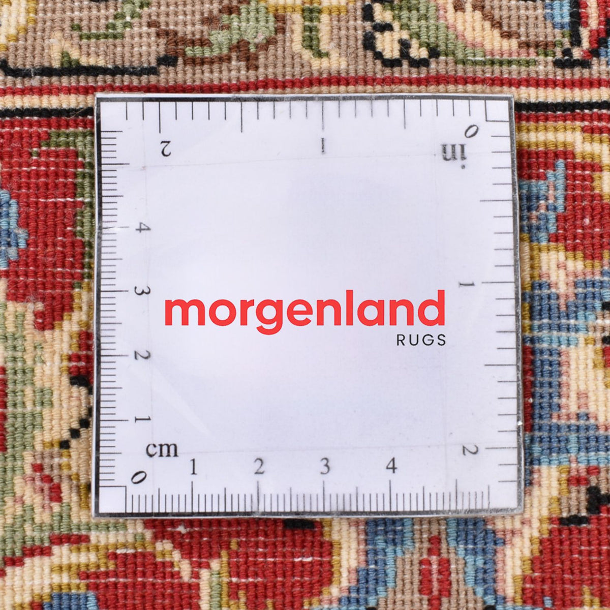 Perski dywan - Ghom - Królewski - 162 x 109 cm - beżowy