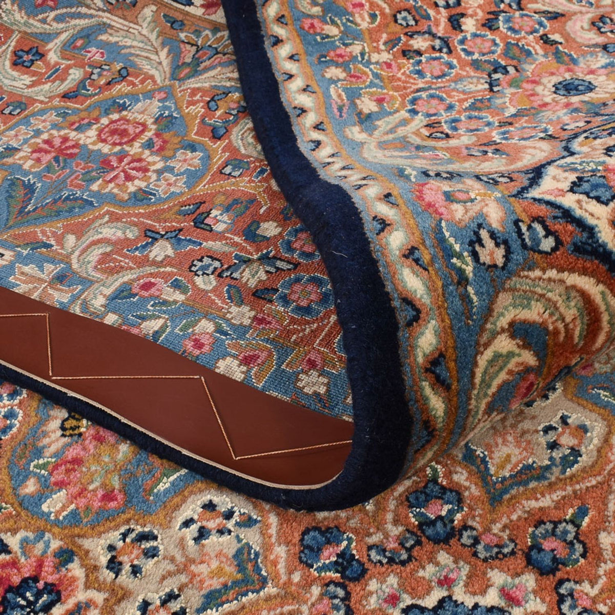 Dywan perski - Royal - 312 x 203 cm - ciemnoniebieski