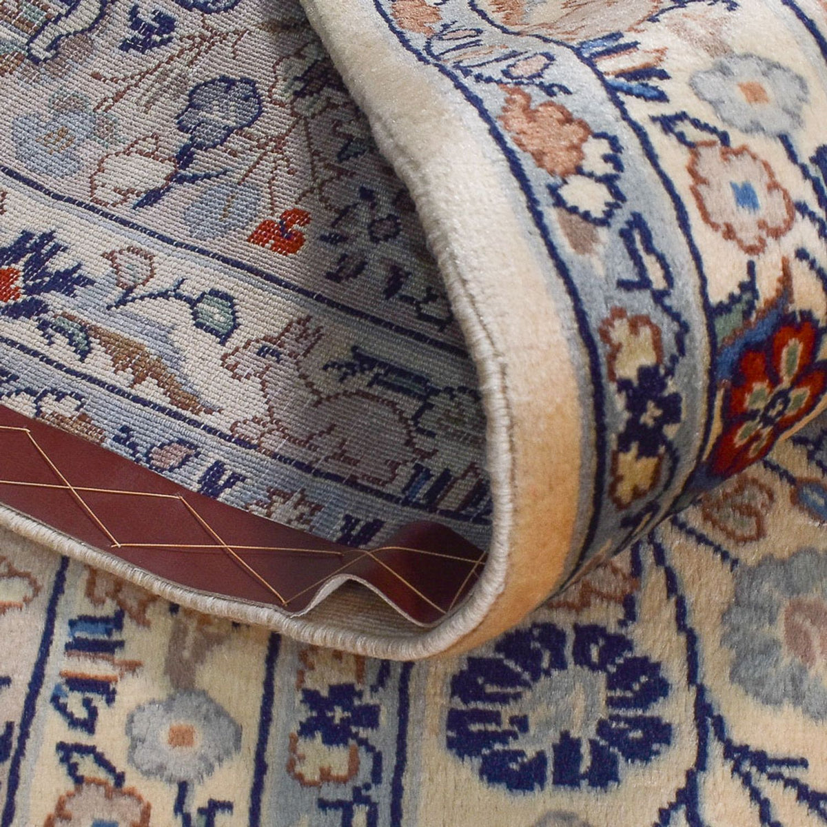 Dywan perski - Keshan - 352 x 249 cm - piaskowy