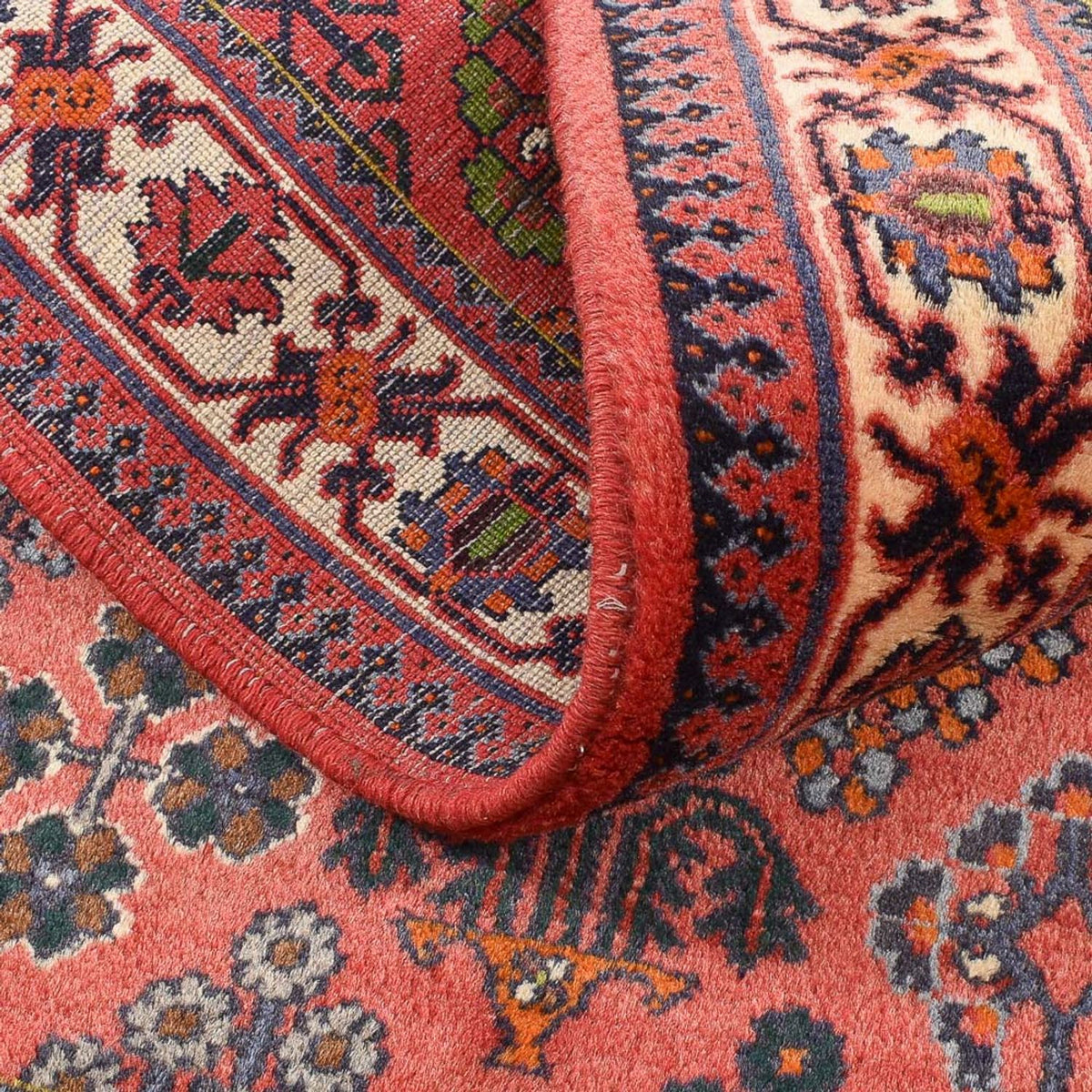 Perski dywan - Nomadyczny - 156 x 115 cm - jasna czerwień