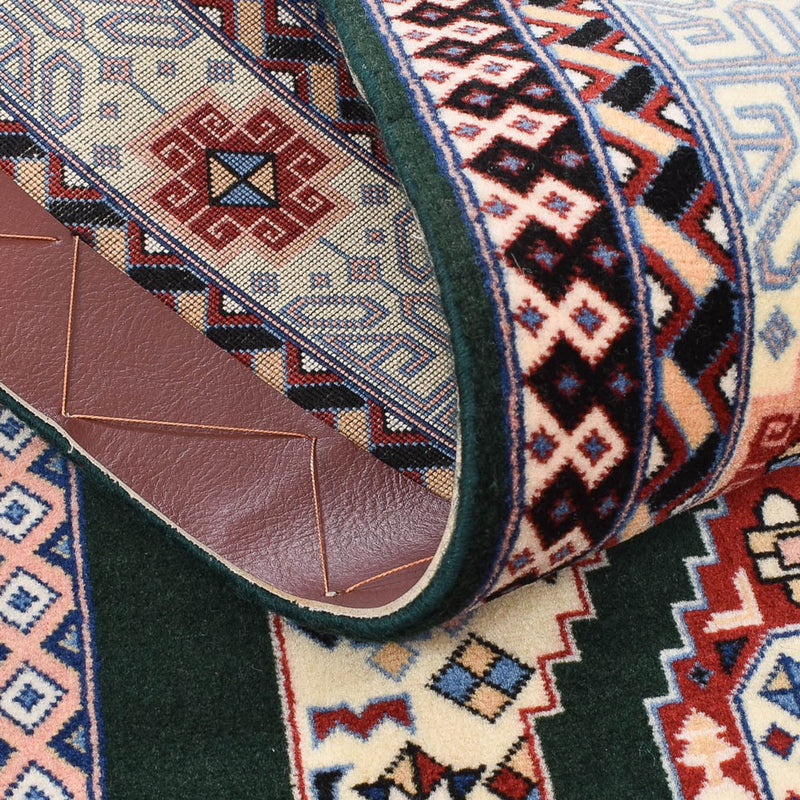 Biegacz Dywan perski - Tabriz - Królewski - 202 x 74 cm - ciemnoniebieski