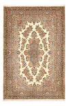 Rafsanjan Dywan 205x309cm - Dywan perski - Prostokątny / Ciemny beż / 205 x 309 cm Prostokątny