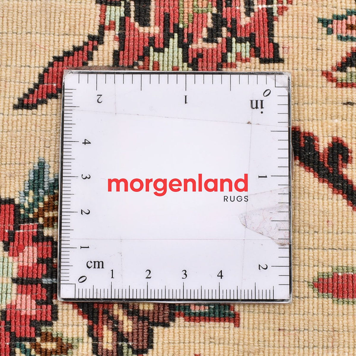 Dywan perski - Bijar - 145 x 72 cm - kremowy