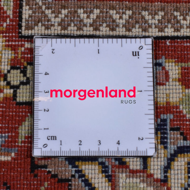 Dywan perski - Ghom - 301 x 221 cm - ciemnoniebieski