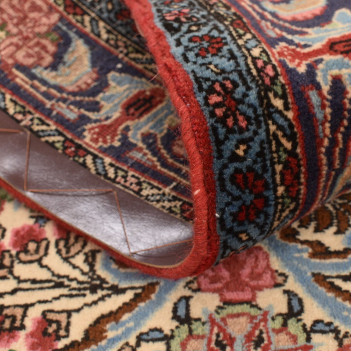 Biegacz Dywan perski - Bijar - 375 x 83 cm - beżowy