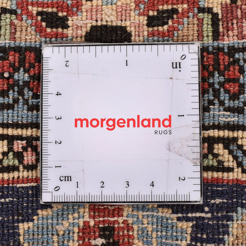 Biegacz Dywan perski - Bijar - 375 x 83 cm - beżowy