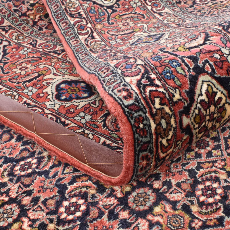 Dywan perski - Bijar kwadratowy  - 204 x 203 cm - rdza