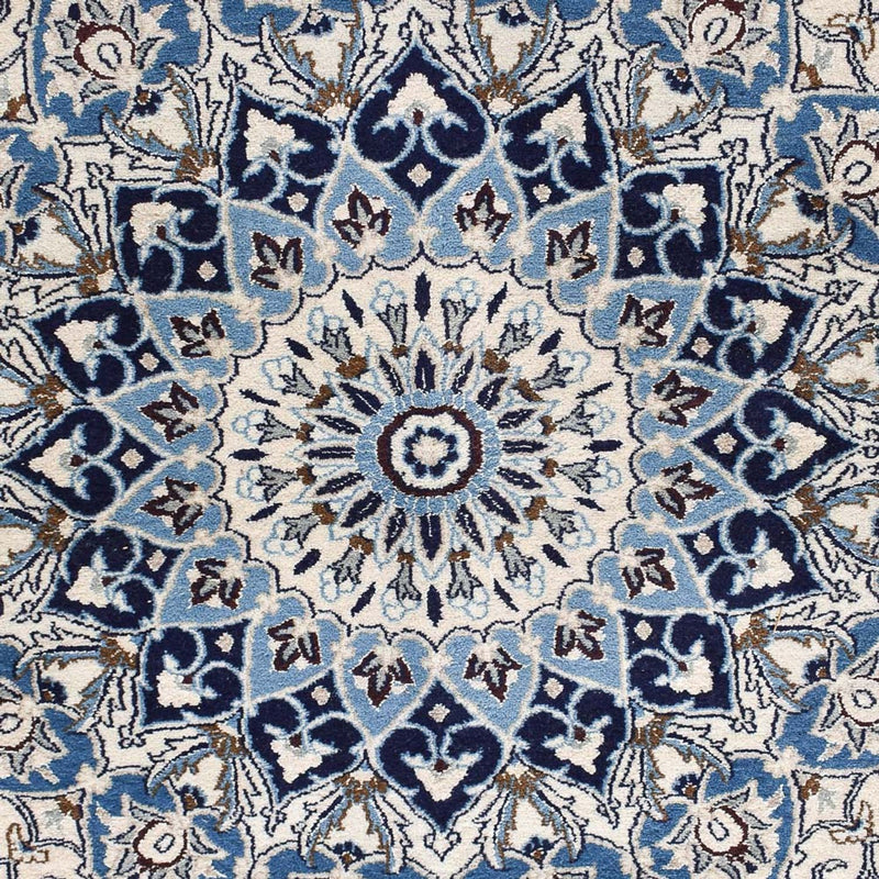 Dywan perski - Nain - Królewski - 404 x 390 cm - kremowy