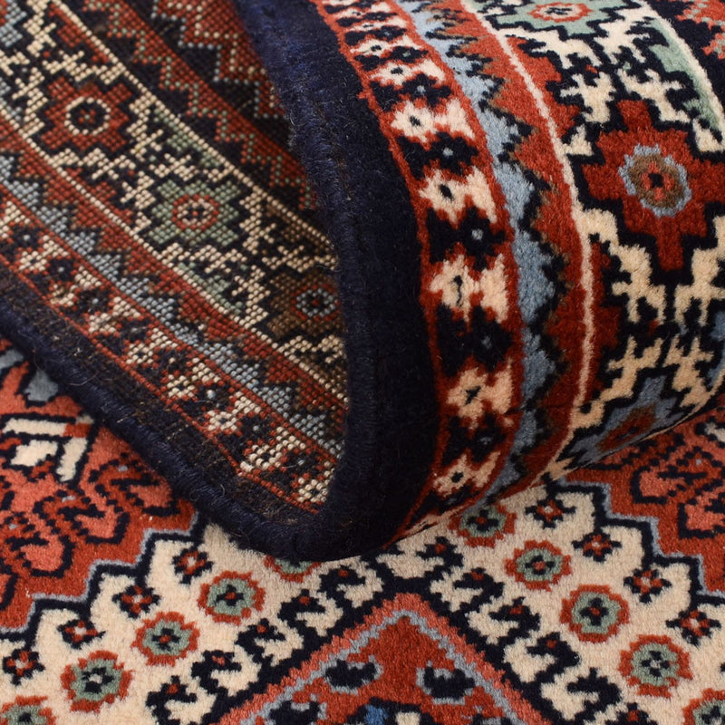 Biegacz Perski dywan - Nomadyczny - 407 x 74 cm - jasna czerwień