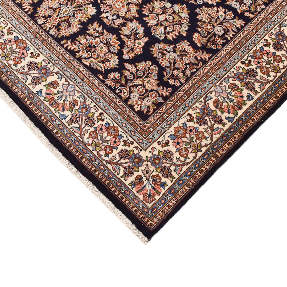 Dywan perski - Klasyczny - 239 x 174 cm - ciemnoniebieski