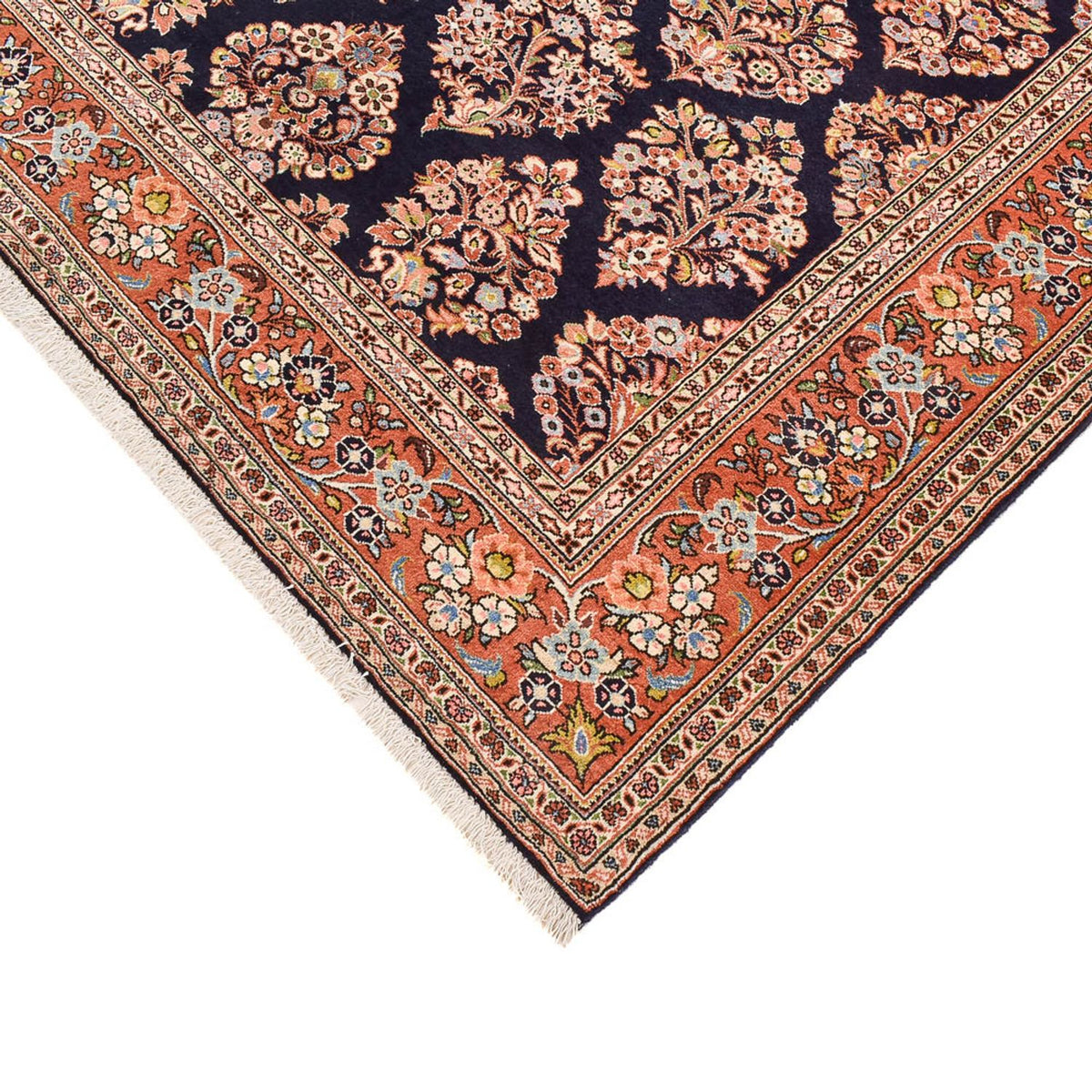 Dywan perski - Klasyczny - 237 x 177 cm - ciemnoniebieski