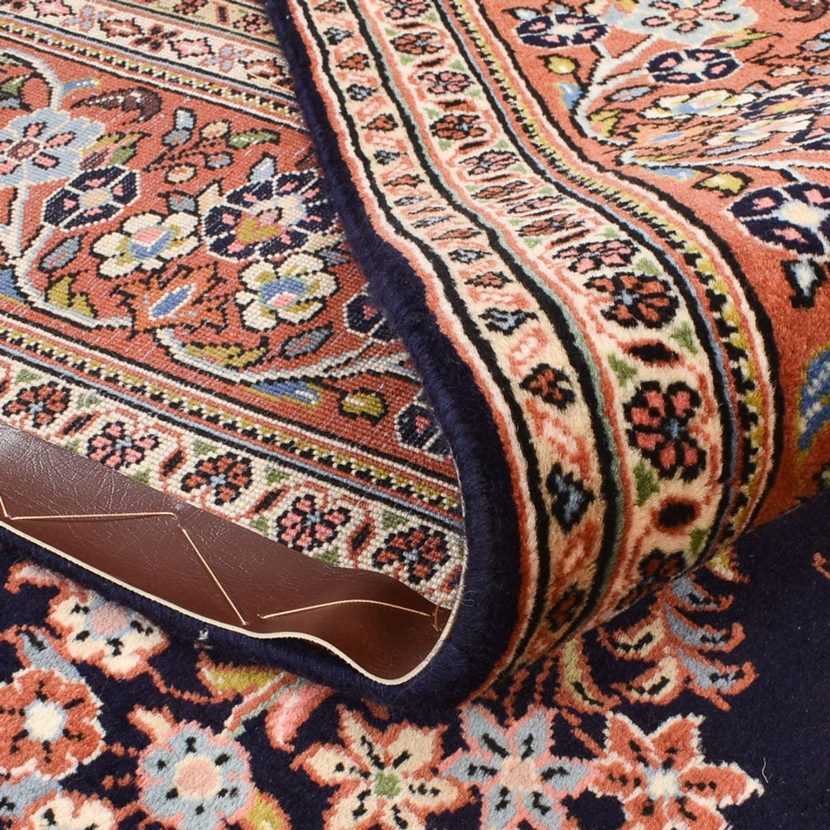 Dywan perski - Klasyczny - 237 x 177 cm - ciemnoniebieski