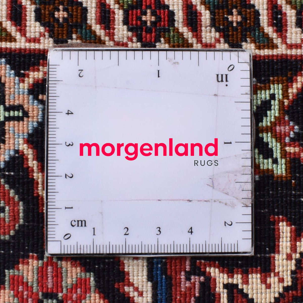 Dywan perski - Bijar - 303 x 201 cm - bordowa czerwień