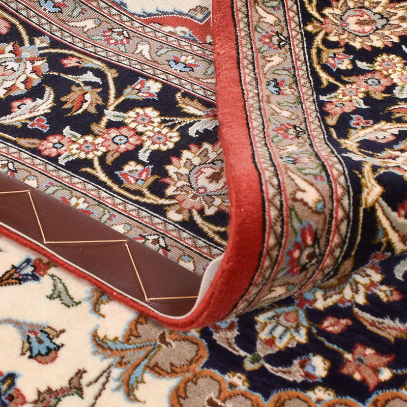 Perski dywan - Ghom - Królewski - 207 x 134 cm - wielokolorowy