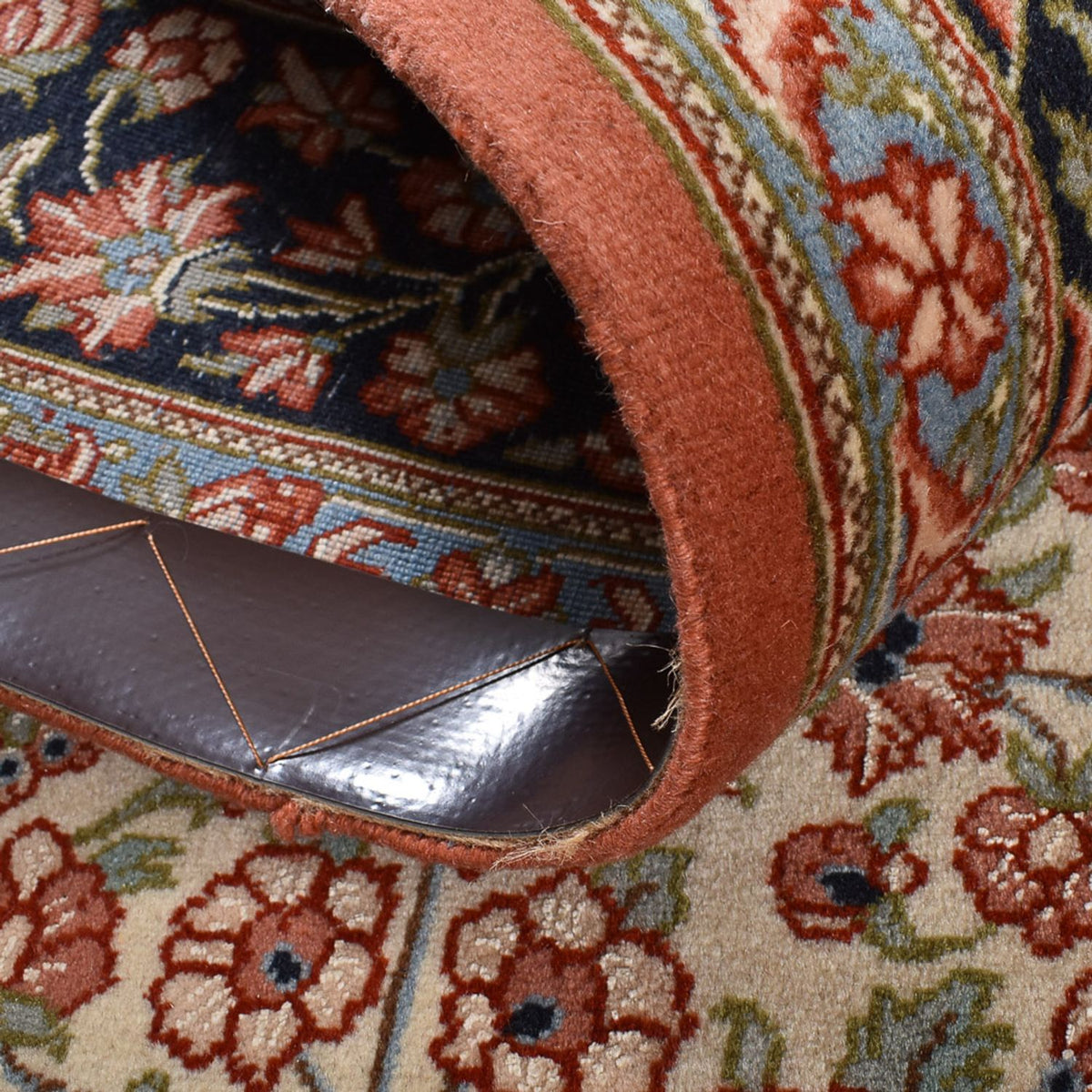 Dywan perski - Klasyczny - 215 x 146 cm - ciemny beż