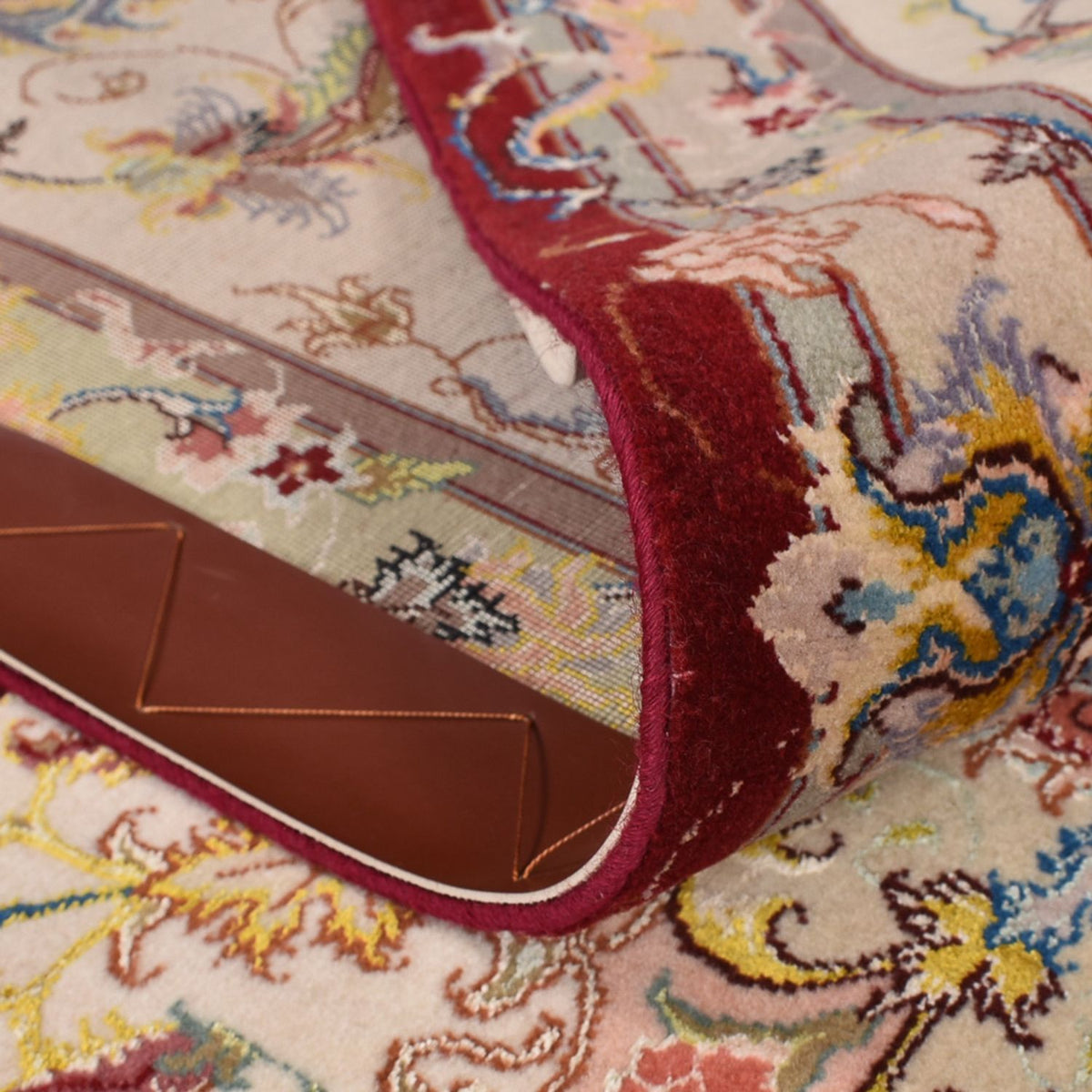 Dywan perski - Tabriz - Królewski - 305 x 198 cm - czerwony