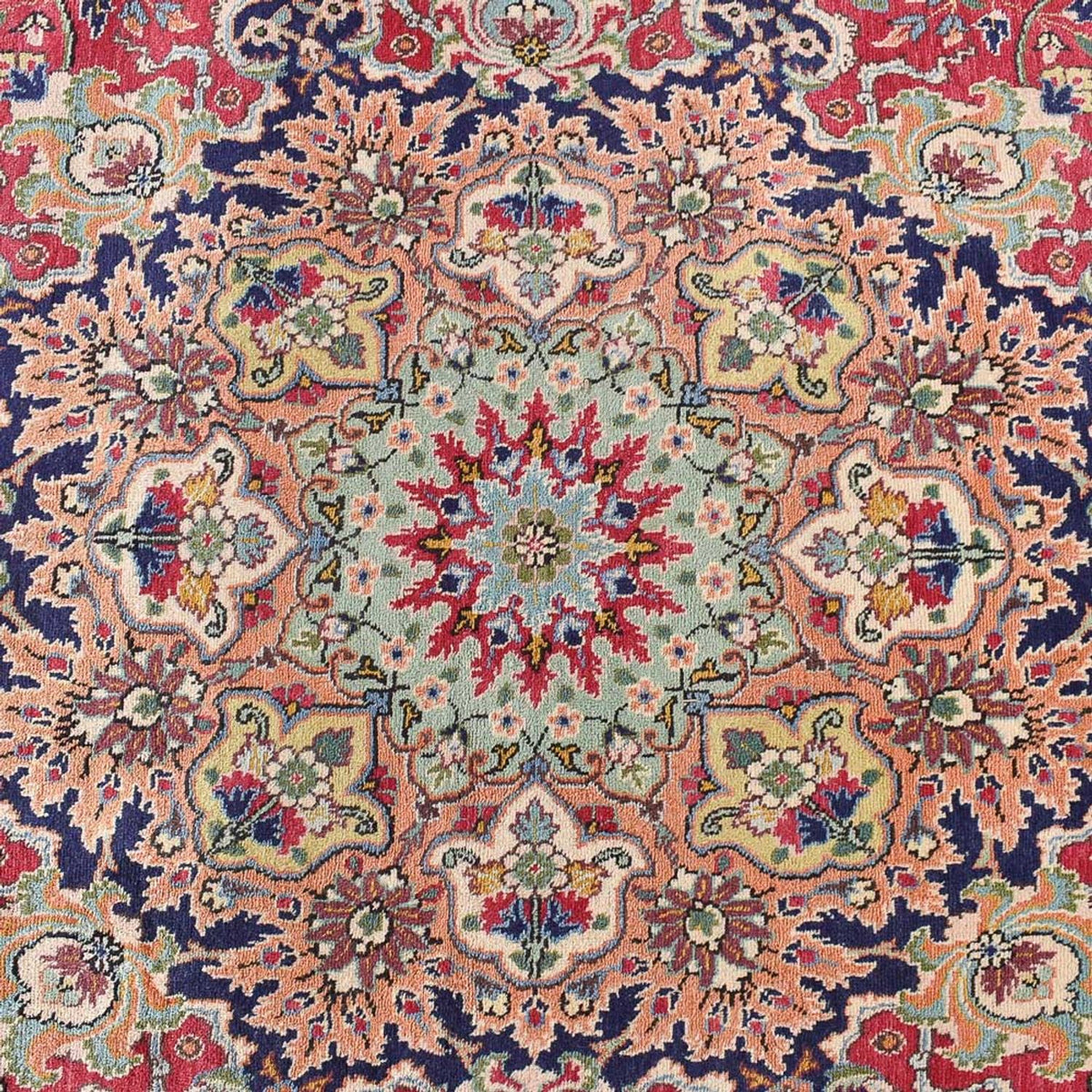 Dywan perski - Tabriz - Królewski - 508 x 343 cm - czerwony