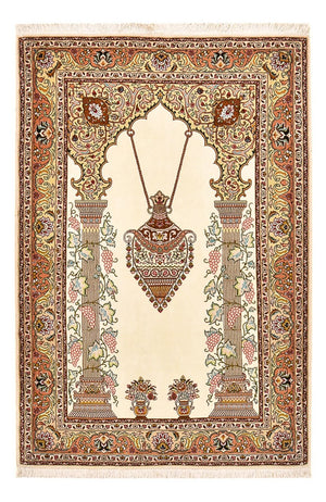 Dywan perski - Tabriz - Królewski - 160 x 102 cm - wielokolorowy