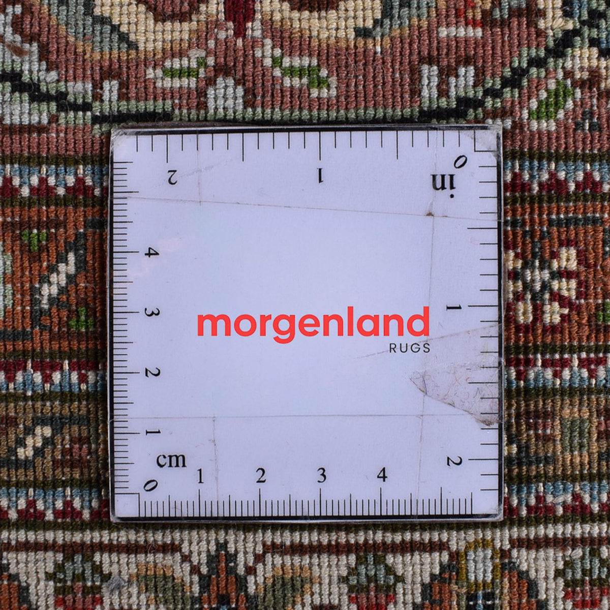 Dywan perski - Tabriz - Królewski - 500 x 356 cm - ciemny beż