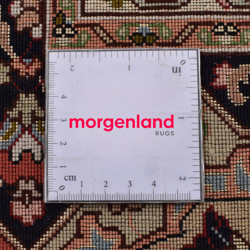 Dywan perski - Tabriz - Królewski - 260 x 205 cm - ciemny beż