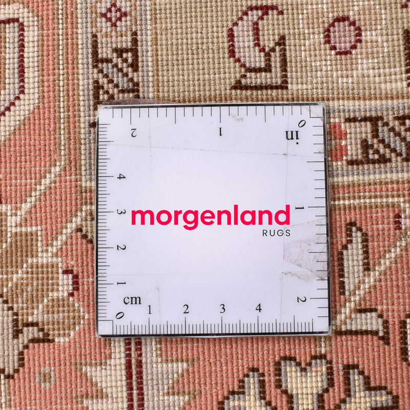 Dywan perski - Tabriz - Królewski - 312 x 205 cm - piaskowy