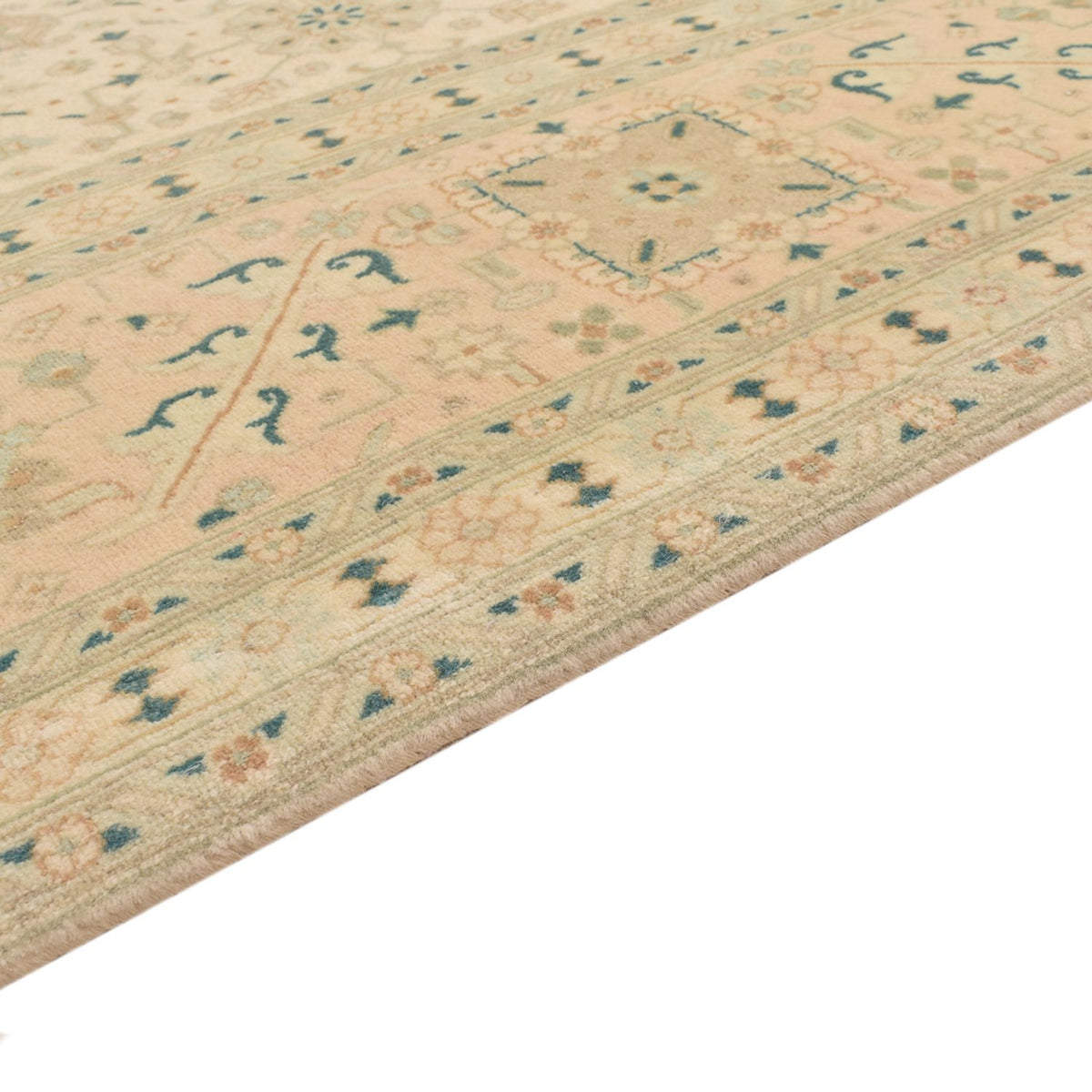 Dywan perski - Tabriz - Królewski - 257 x 202 cm - piaskowy