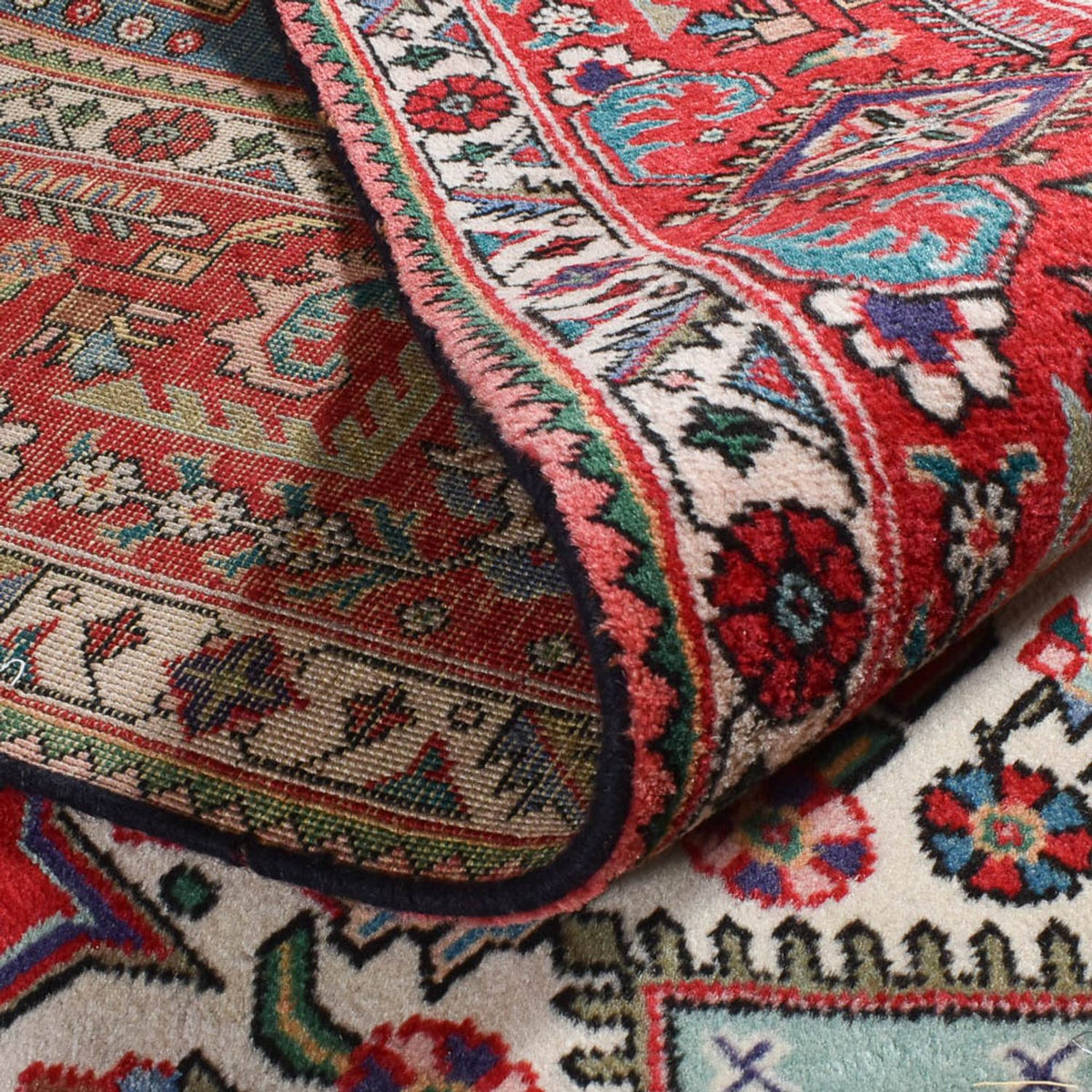 Dywan perski - Tabriz - Królewski - 400 x 312 cm - niebieski