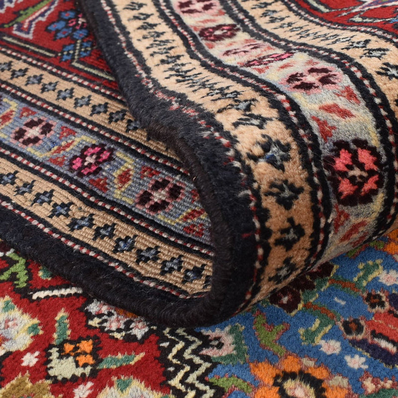 Perski dywan - Nomadyczny - 292 x 195 cm - bordowa czerwień