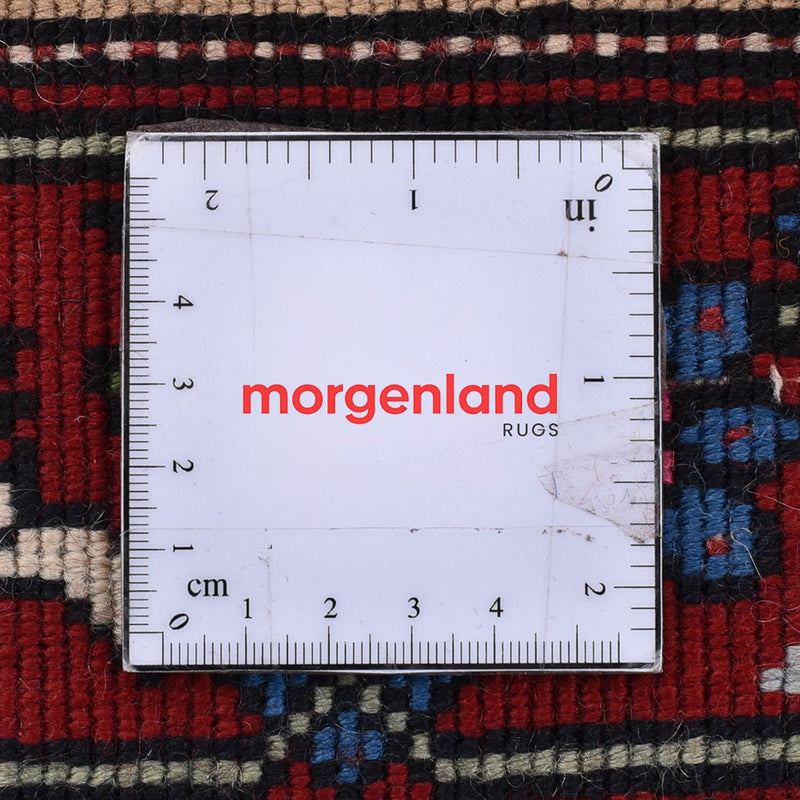 Perski dywan - Nomadyczny - 292 x 195 cm - bordowa czerwień