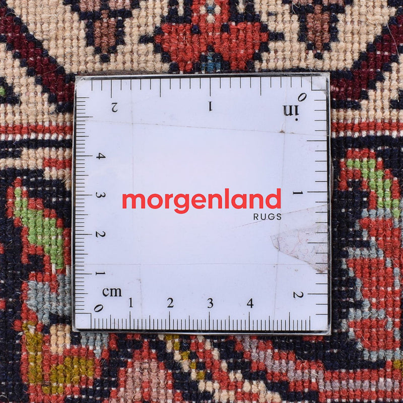 Dywan perski - Bijar - 400 x 292 cm - bordowa czerwień