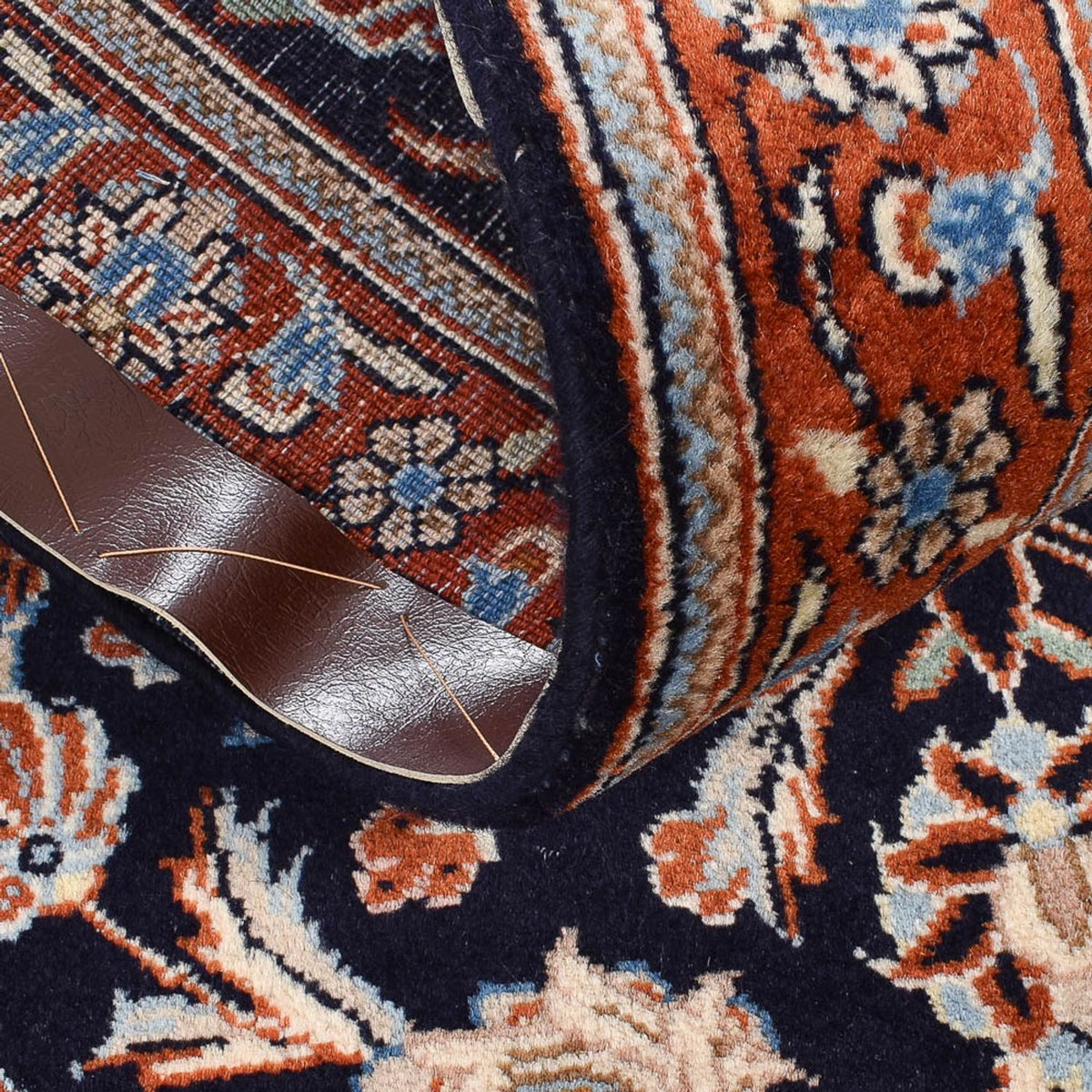 Biegacz Dywan perski - Klasyczny - 334 x 75 cm - ciemnoniebieski