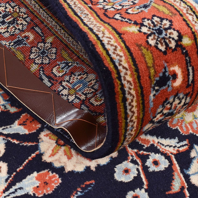 Biegacz Dywan perski - Klasyczny - 344 x 78 cm - ciemnoniebieski