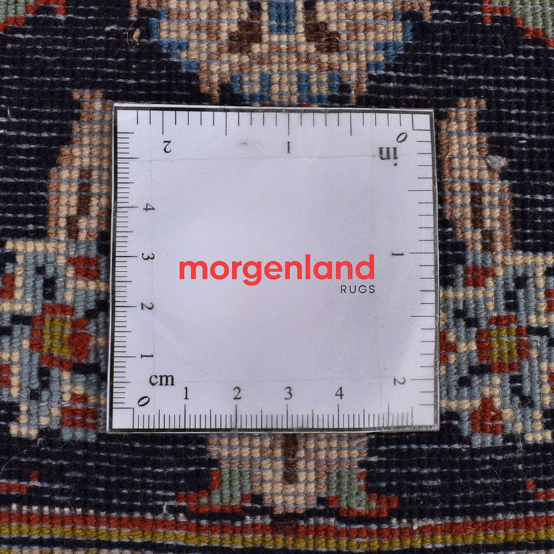 Biegacz Dywan perski - Klasyczny - 344 x 78 cm - ciemnoniebieski