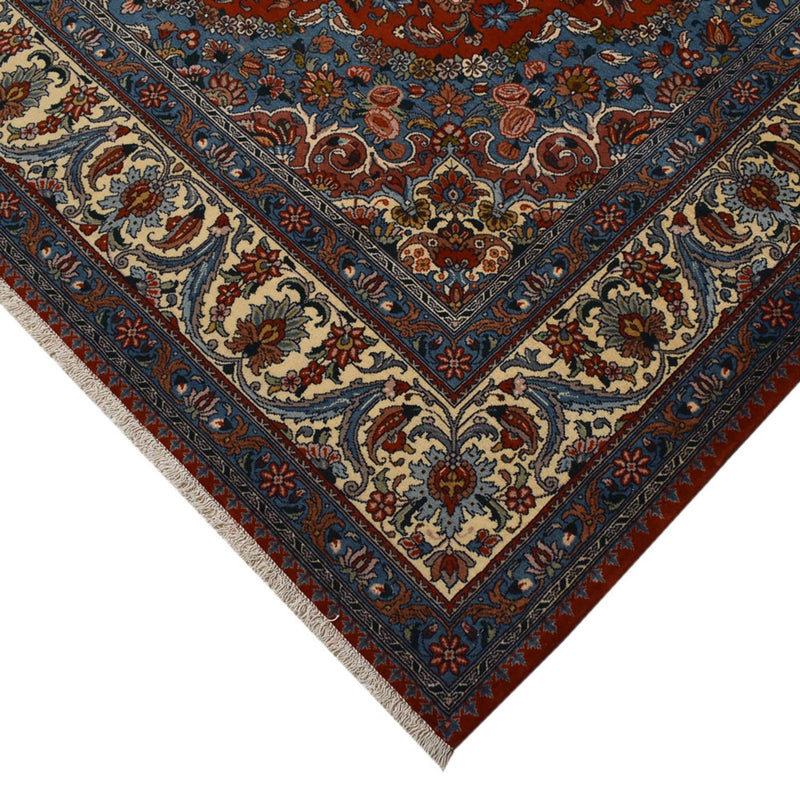 Perski dywan - Nomadyczny - 302 x 207 cm - czerwony