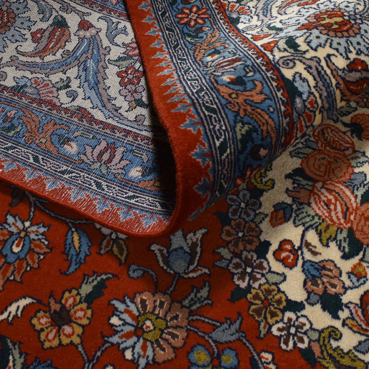 Perski dywan - Nomadyczny - 302 x 207 cm - czerwony