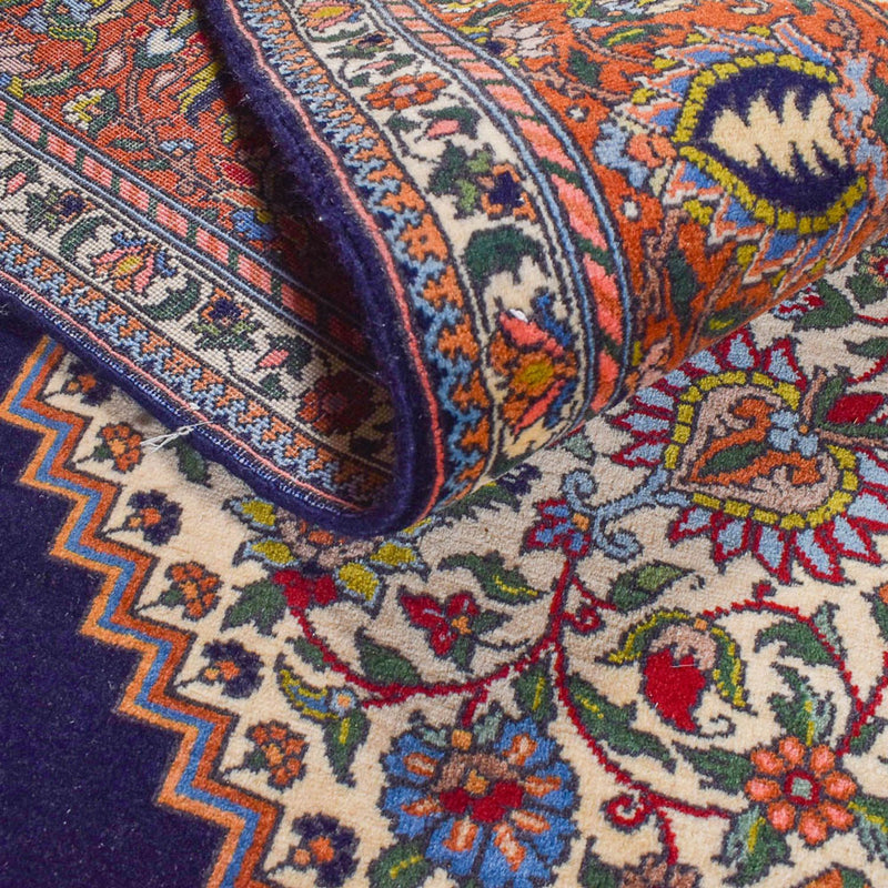 Perski dywan - Nomadyczny - 285 x 202 cm - ciemnoniebieski