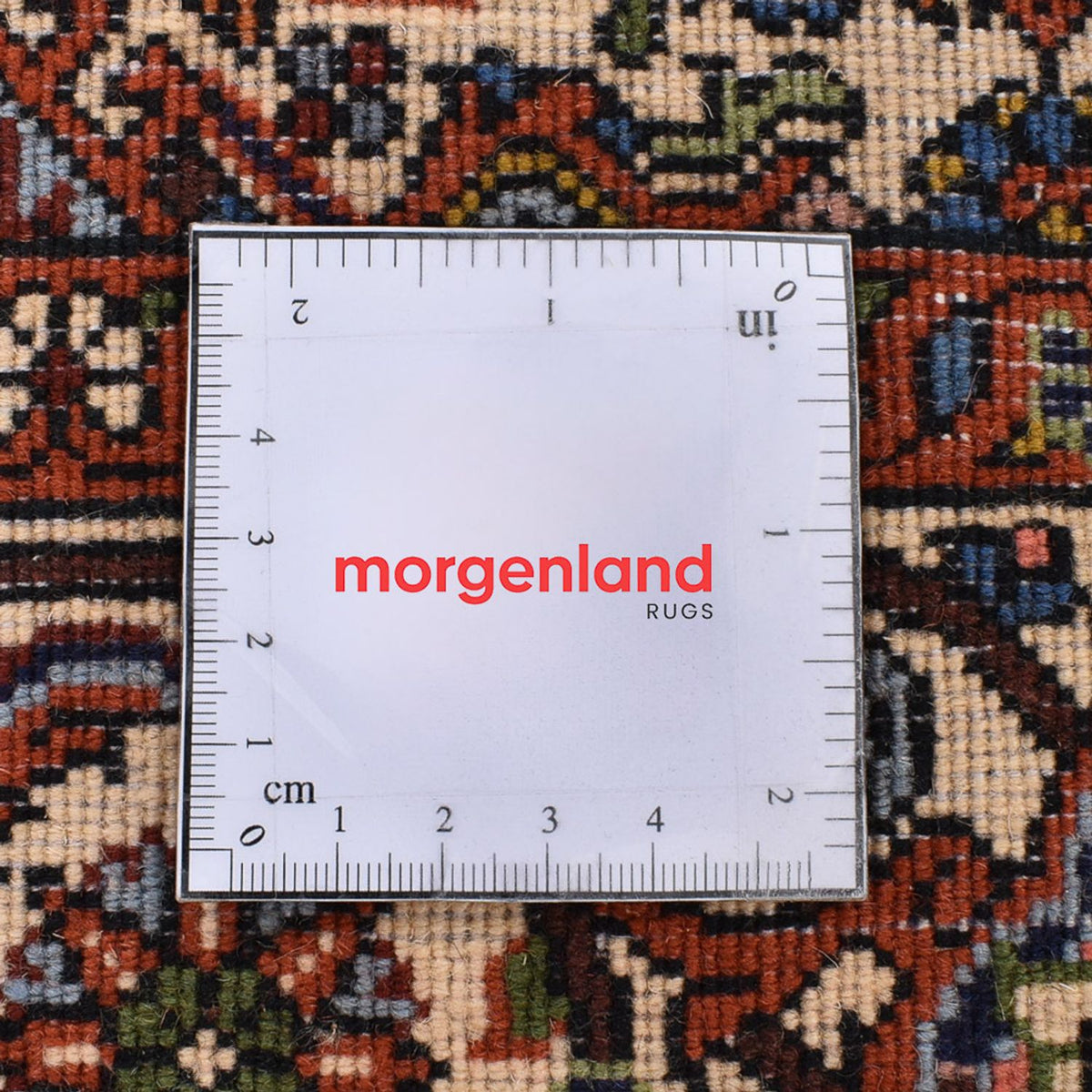 Dywan perski - Bijar - 163 x 110 cm - rdza