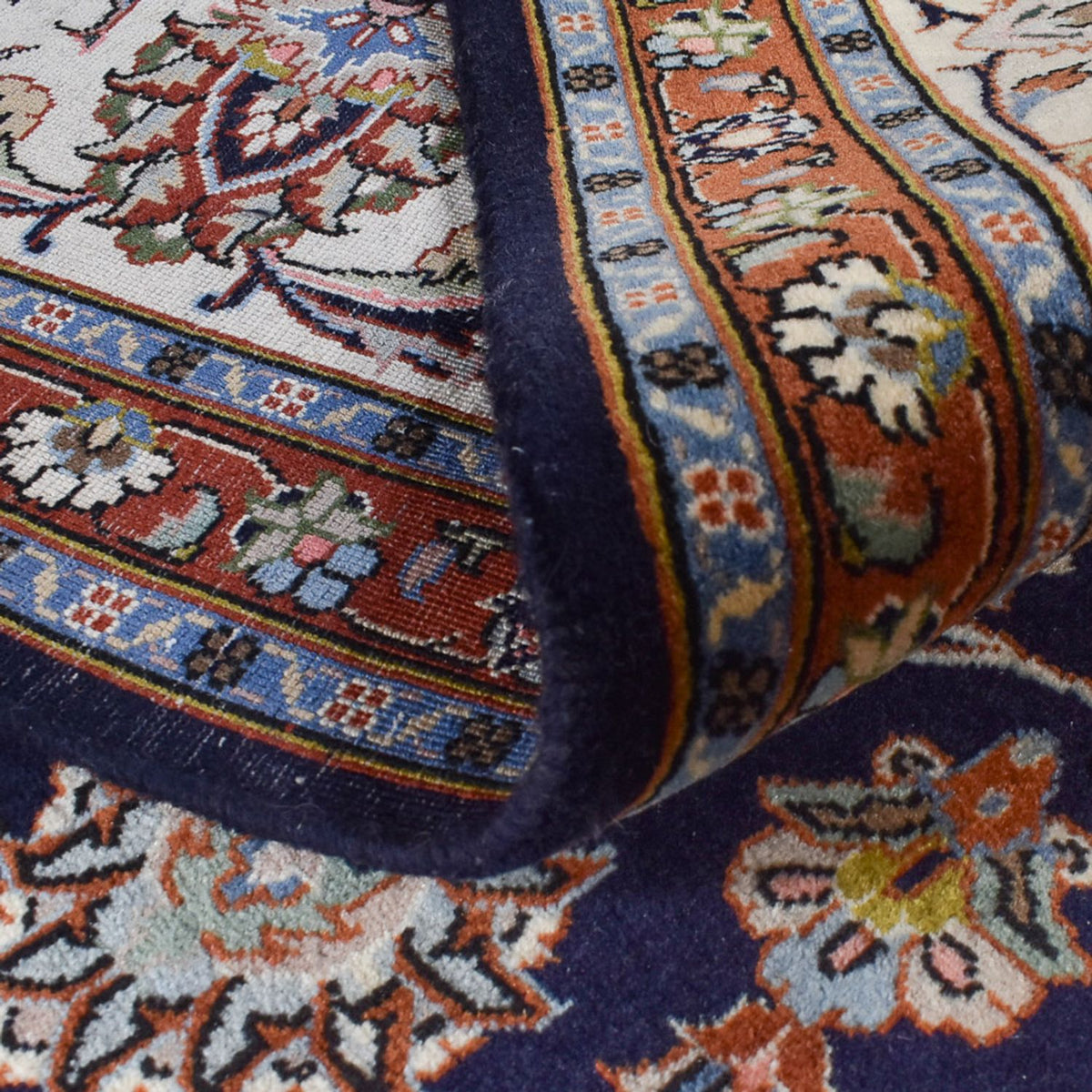 Dywan perski - Klasyczny - Royal - 345 x 252 cm - ciemnoniebieski