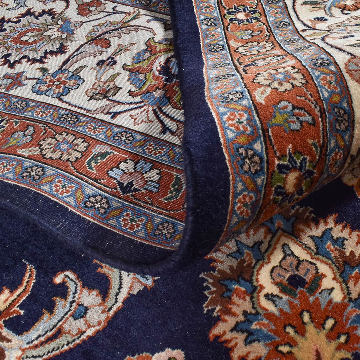 Dywan perski - Klasyczny - Royal - 394 x 300 cm - ciemnoniebieski