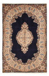 Rafsanjan Dywan 153x236cm - Dywan perski - Prostokątny / Ciemnoniebieski / 153 x 236 cm Prostokątny