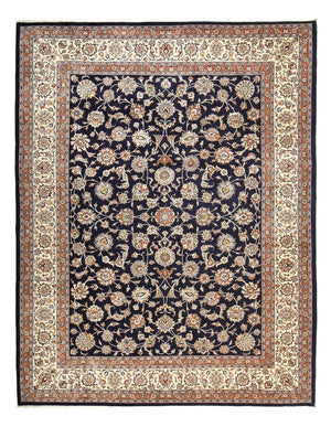 Dywan perski - Klasyczny - Royal - 394 x 298 cm - ciemnoniebieski