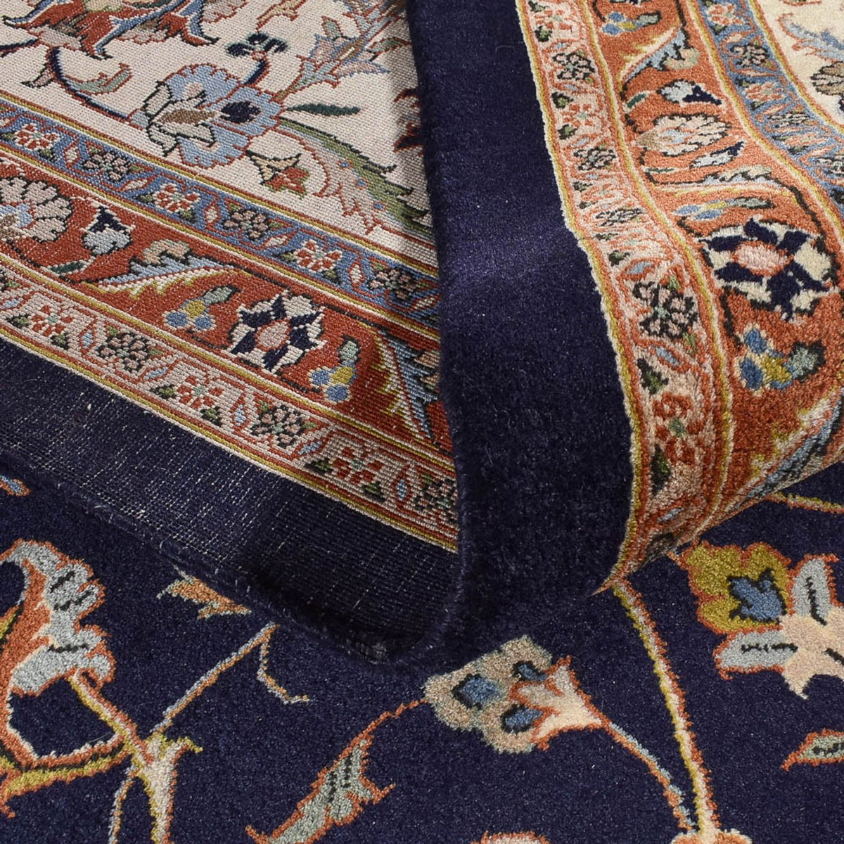 Dywan perski - Klasyczny - Royal - 400 x 303 cm - ciemnoniebieski